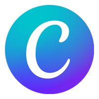 Canva icon.