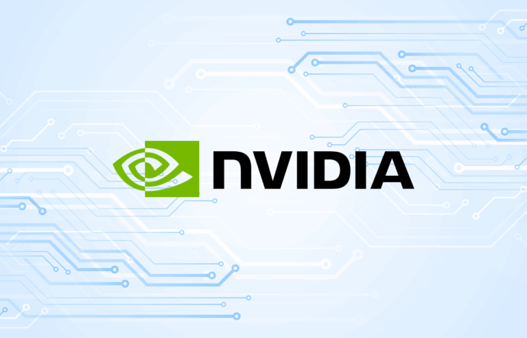 News graphic featuring the logo of NVIDIA.